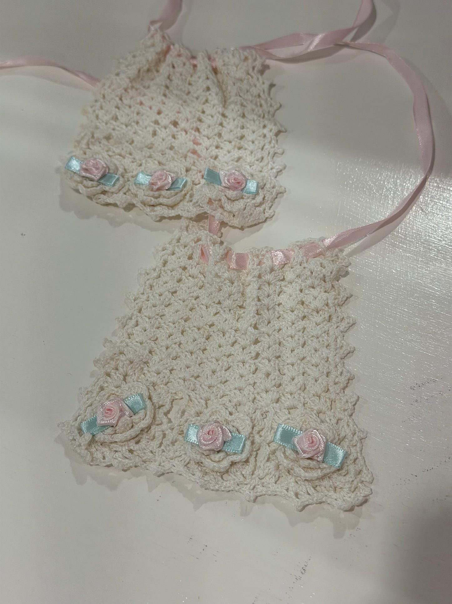 Heirloom Floral Bib