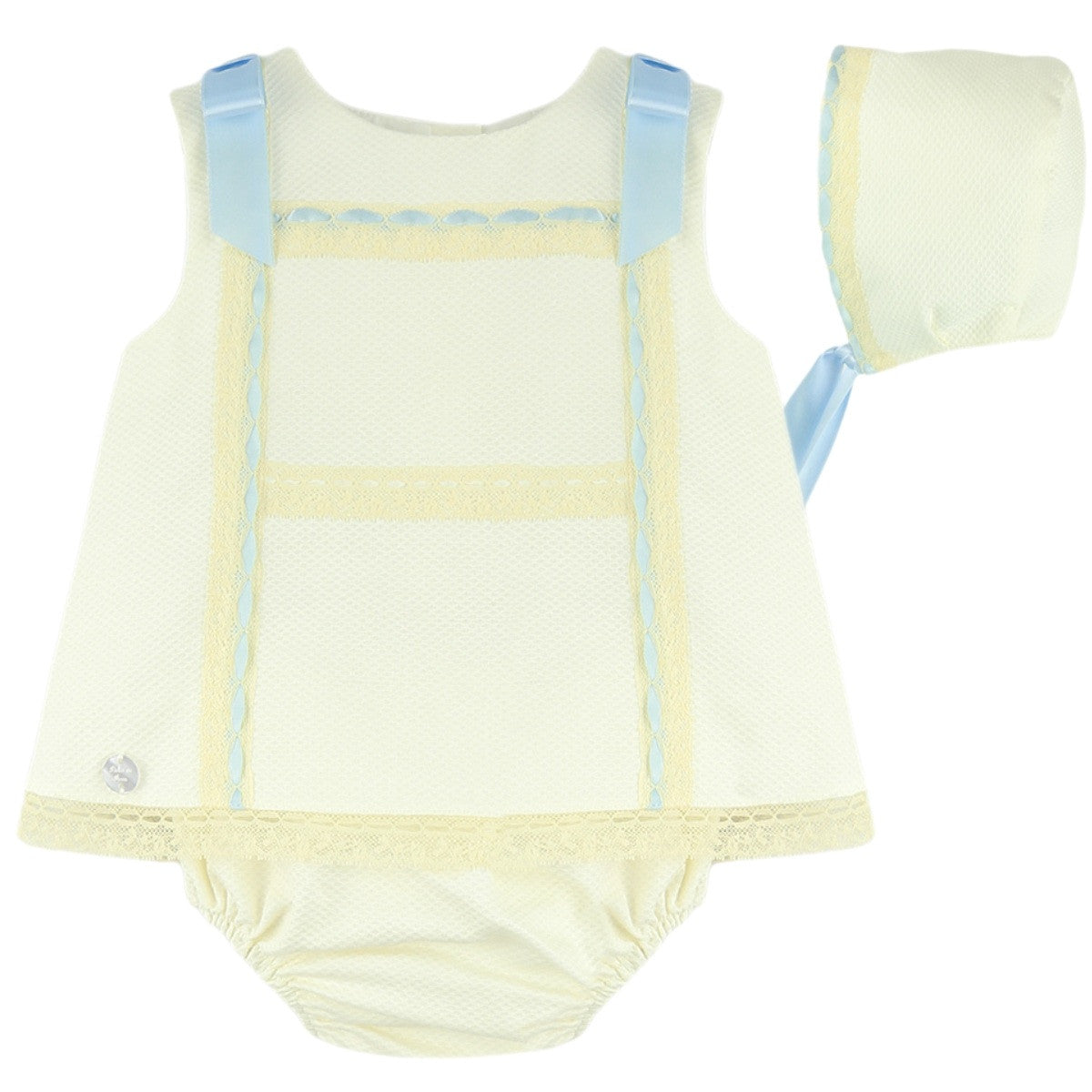 Dulcinea Dress & Bonnet Set