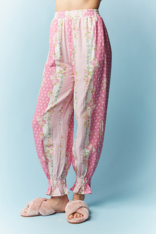 Rosy Posy Pajama Set
