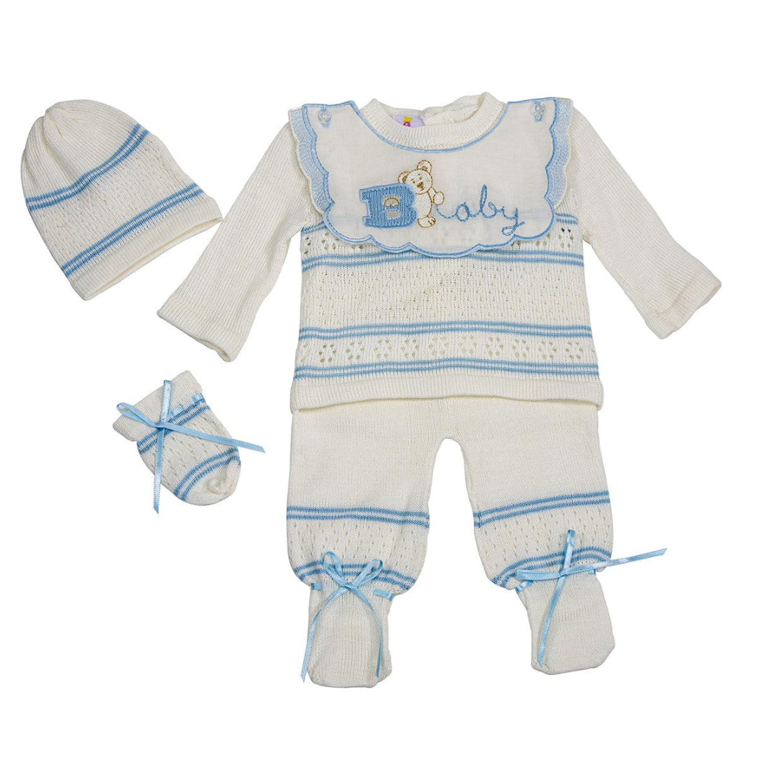 Baby Bear Knit Set