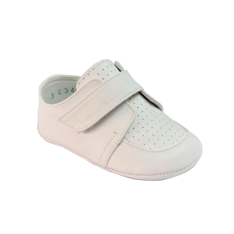 Boys White Pre-Walkers