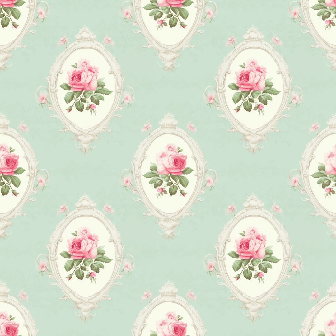 Minty Rose Terry Set