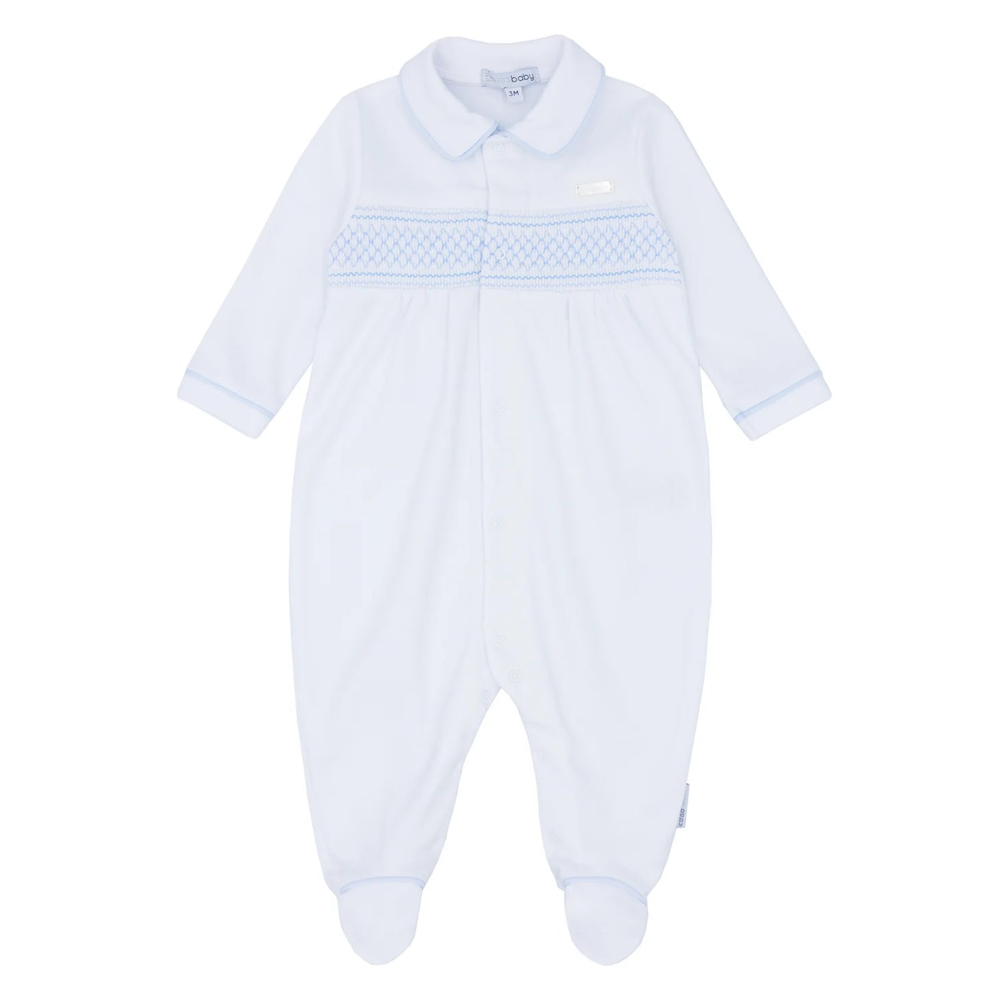 White Smocked Onesie