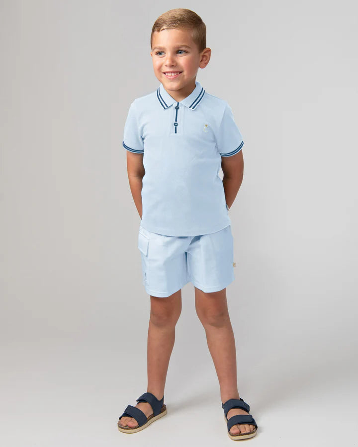 Polo Shirt & Shorts Set