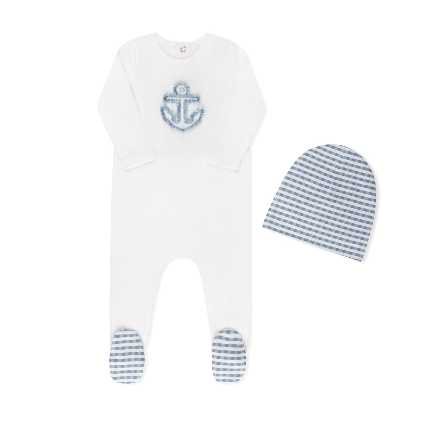 Anchor Fringed Footie