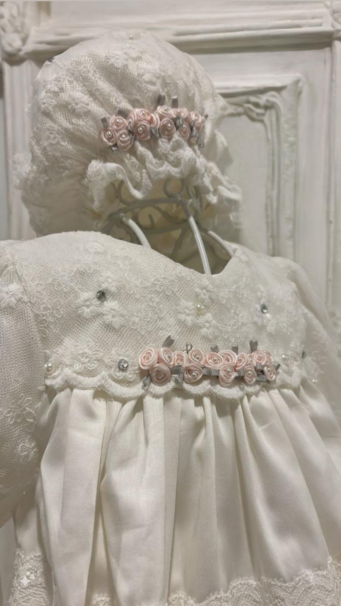 Baby Girls White Romper