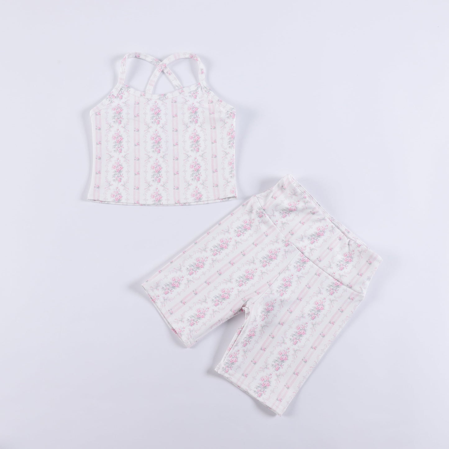 LSF Dreamy Days Biker Short & Sports Bra Set GIRLS