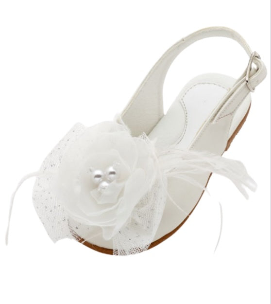 Slingback with Flower