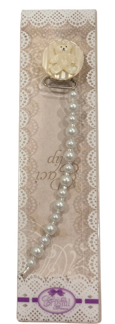 Teddy 🧸 Pacifier Clip