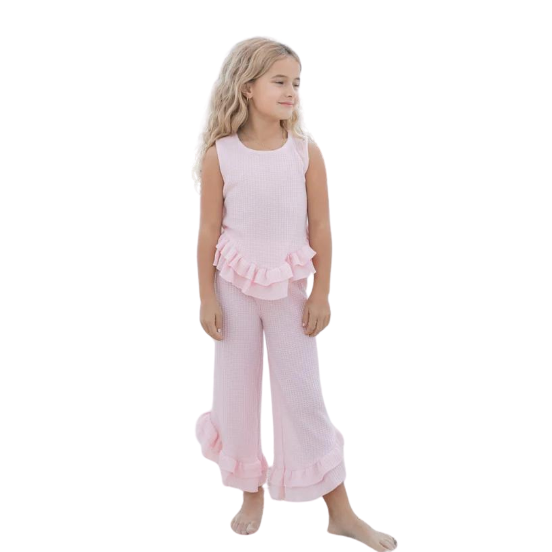 Ruffled Waffle Set