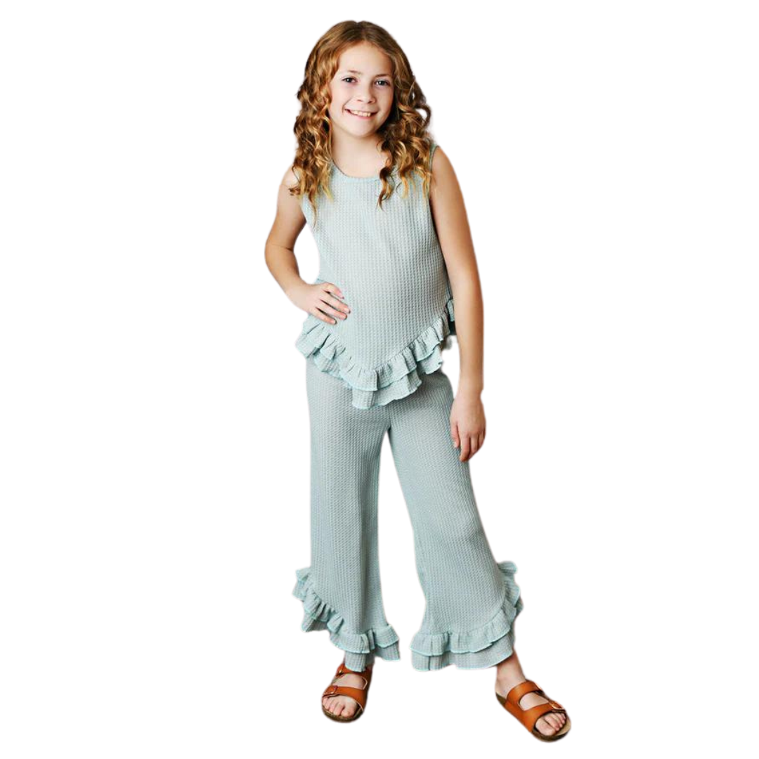 Ruffled Waffle Set