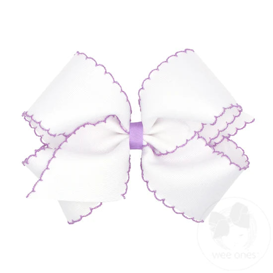 King Moonstitch Hairbow with Contrasting Wrap