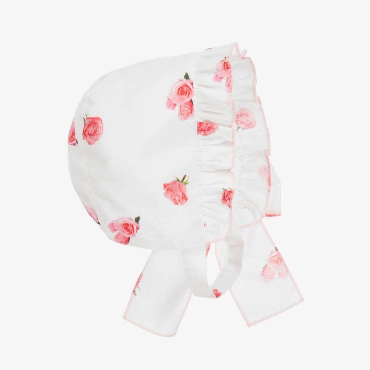 Pink Rose Bonnet