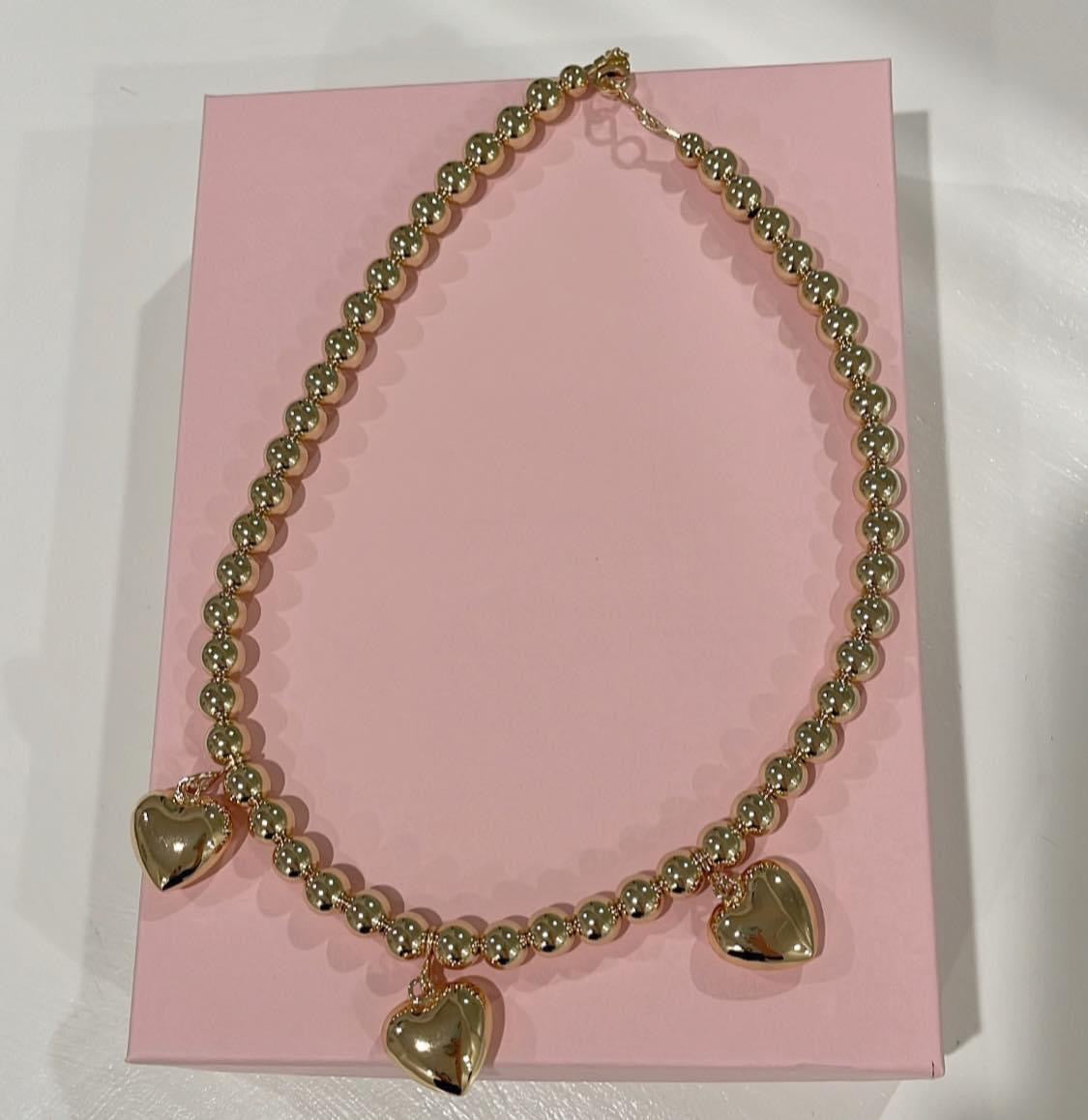 Gold Beads with Puffed đź’•