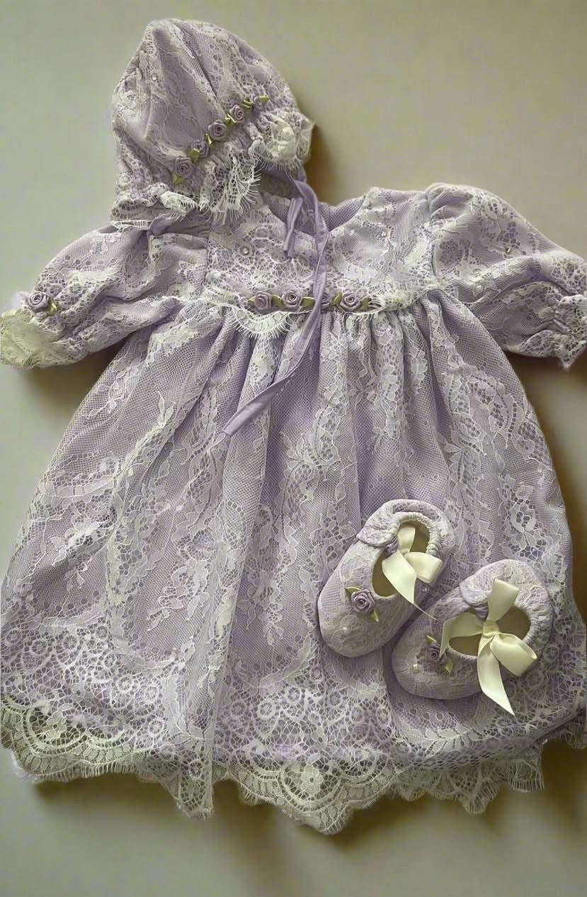 Lavender Gown Set