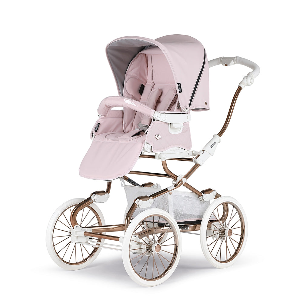 BebeCar Pram Stylo Class Pink/Rose Gold