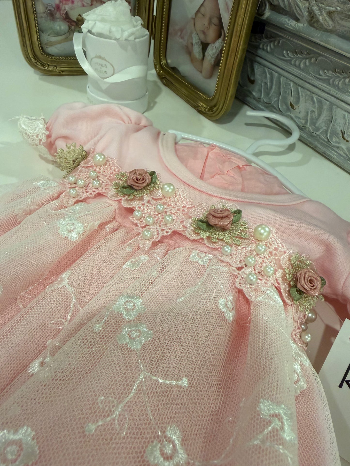 Katie Rose Pam Romper in Pink