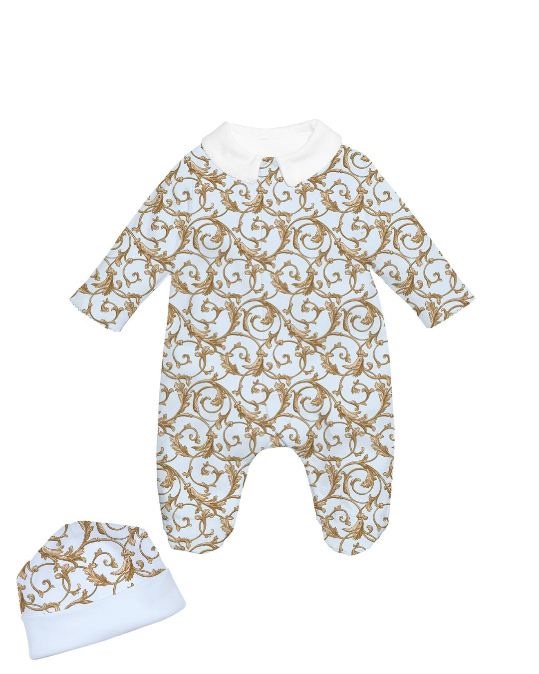 Allure in Blue Collar Footies