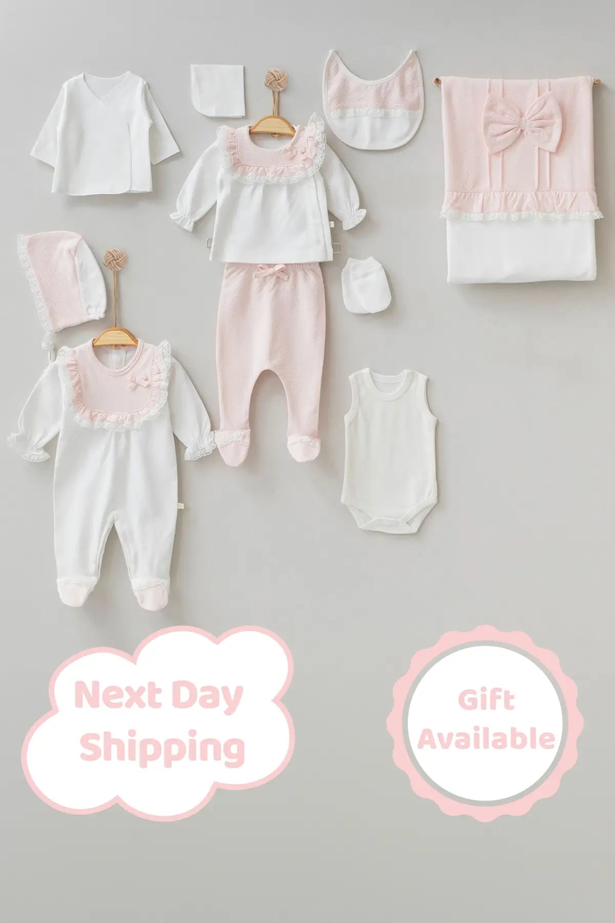 Laney Newborn Coming Home Set (10 Pcs)