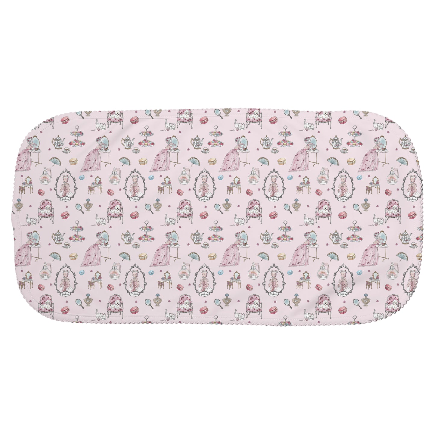 Mademoiselle Burp Cloth