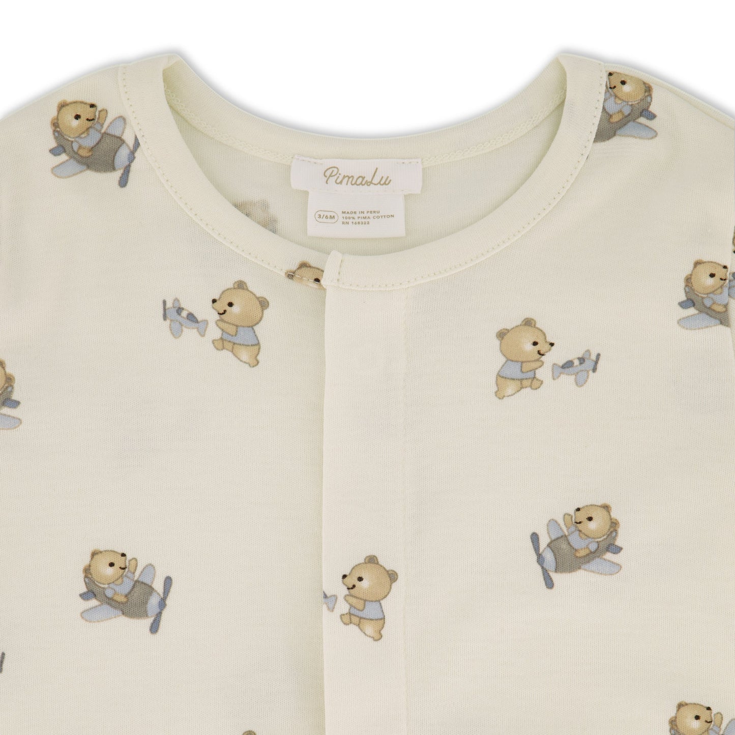 SNAP FOOTIE - AIRPLANE BEAR