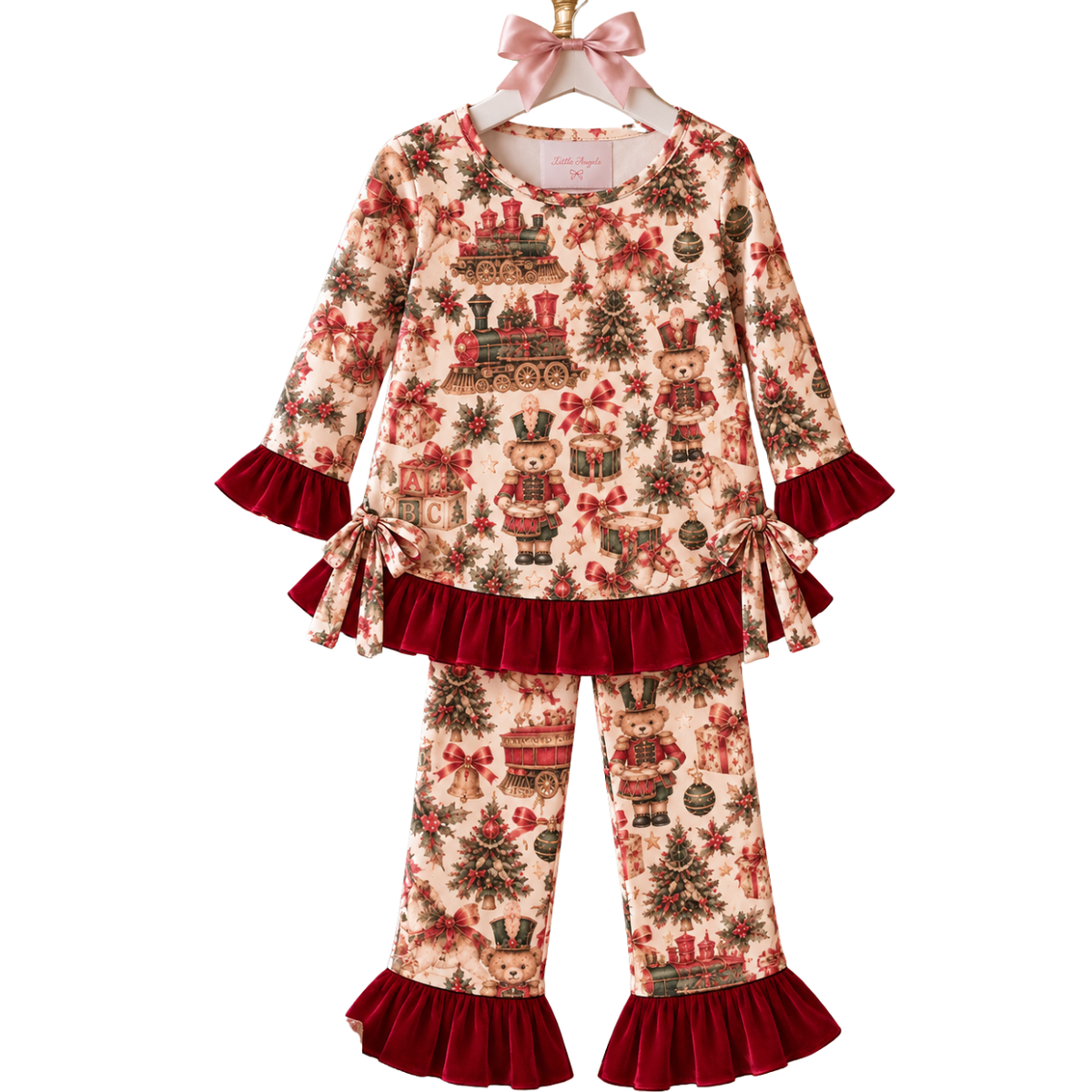 Teddy's Toyshop Girls Pajama's