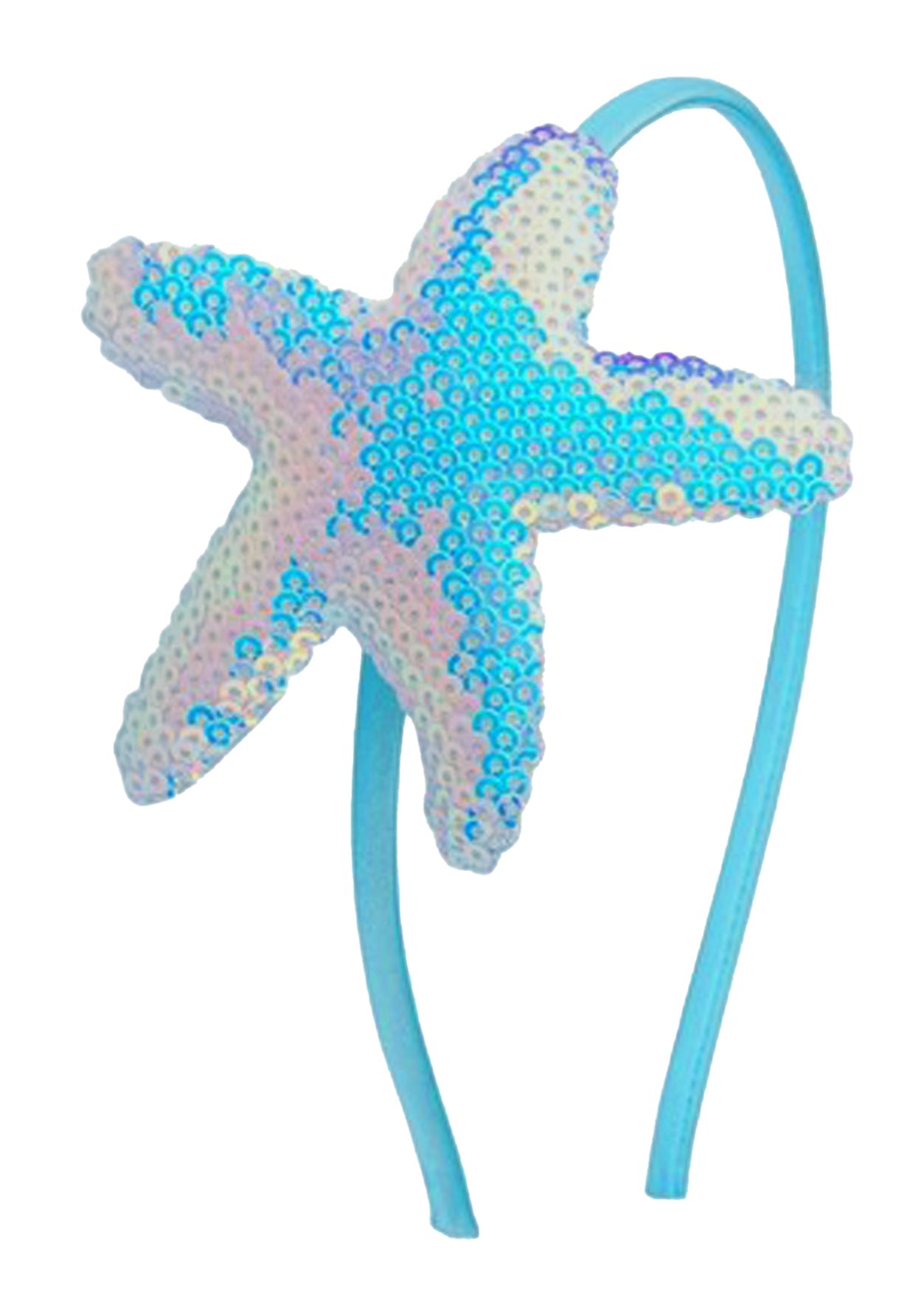 Aqua Sequin Headband