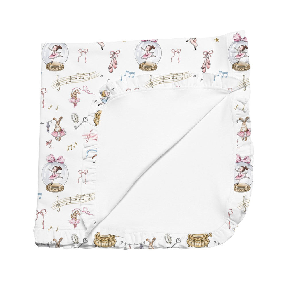 Ballerina Ruffled Blanket