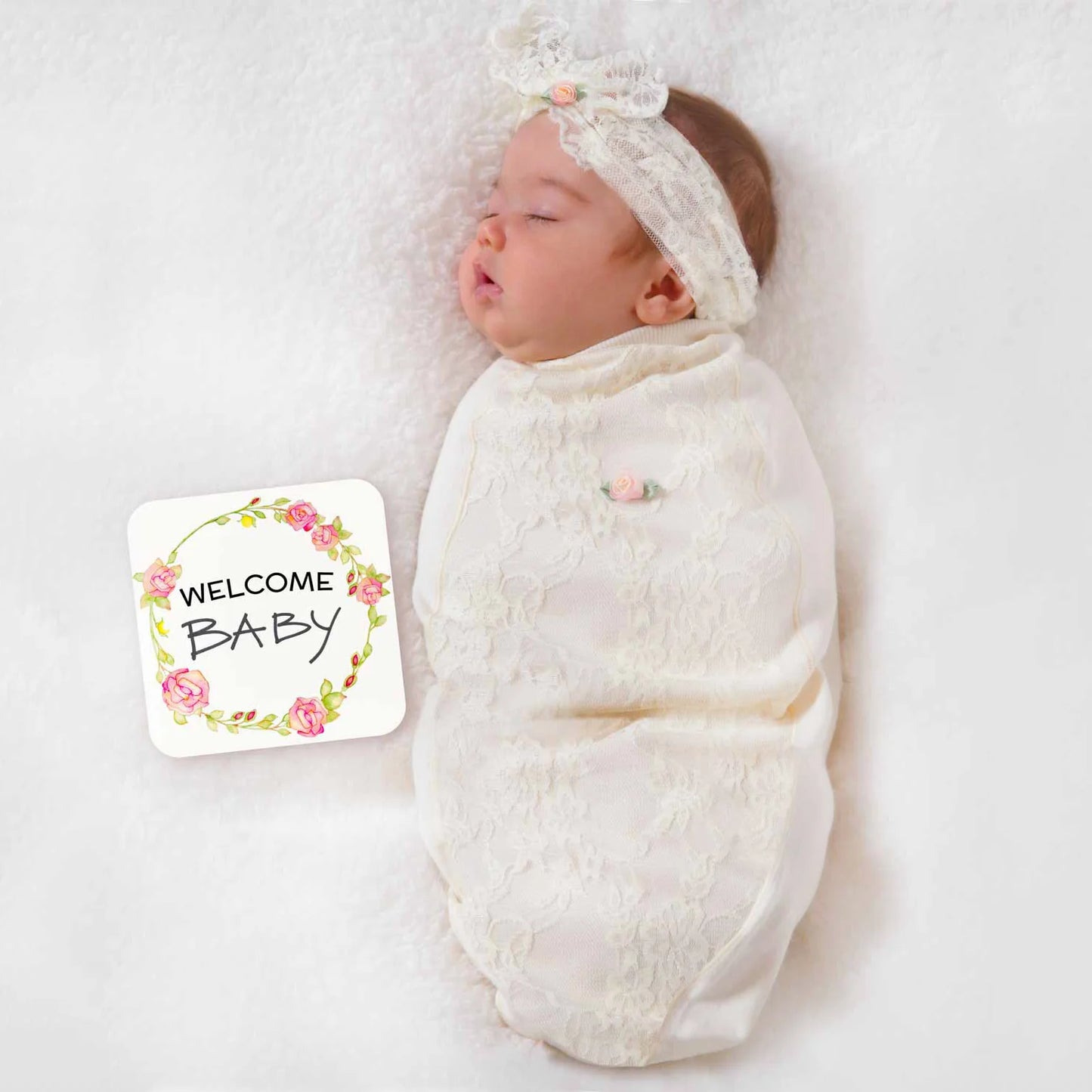 Baby Blossoms Lace Cocoon