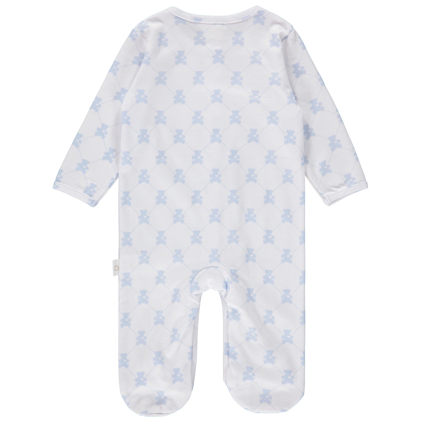 SNAP FOOTIE - TEDDY BEAR BLUE