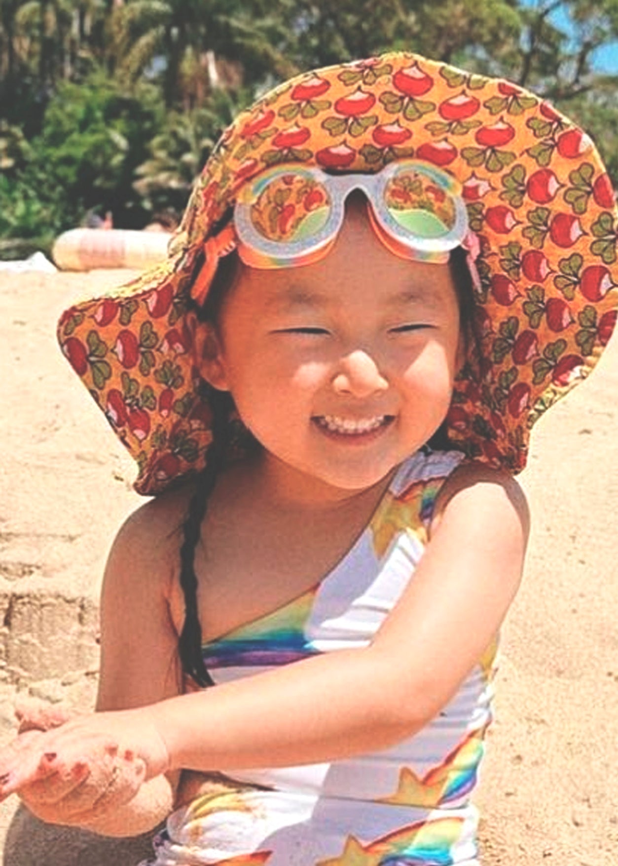 Swimming Goggles Rainbow