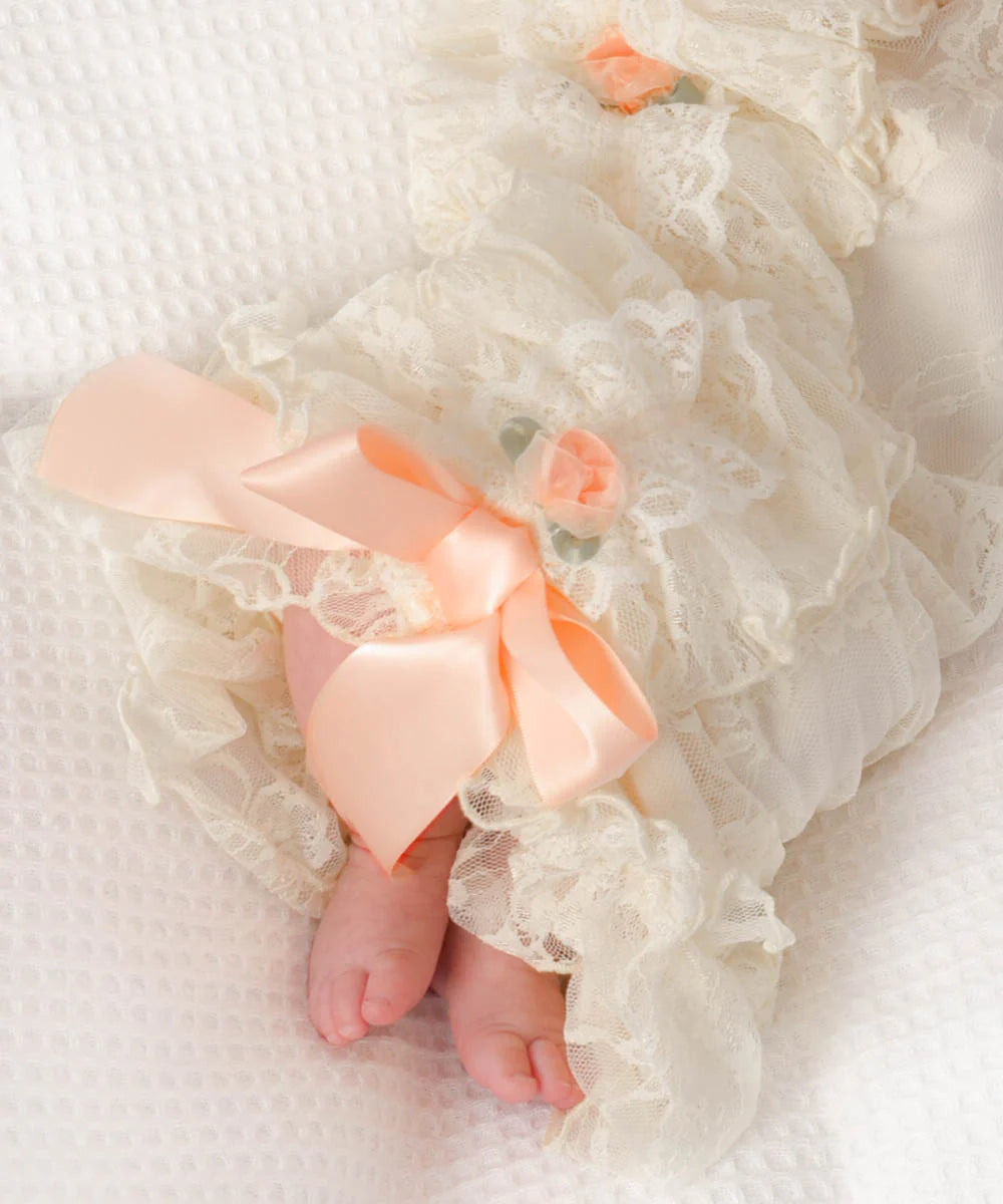 Satin Bud Lace Cocoon