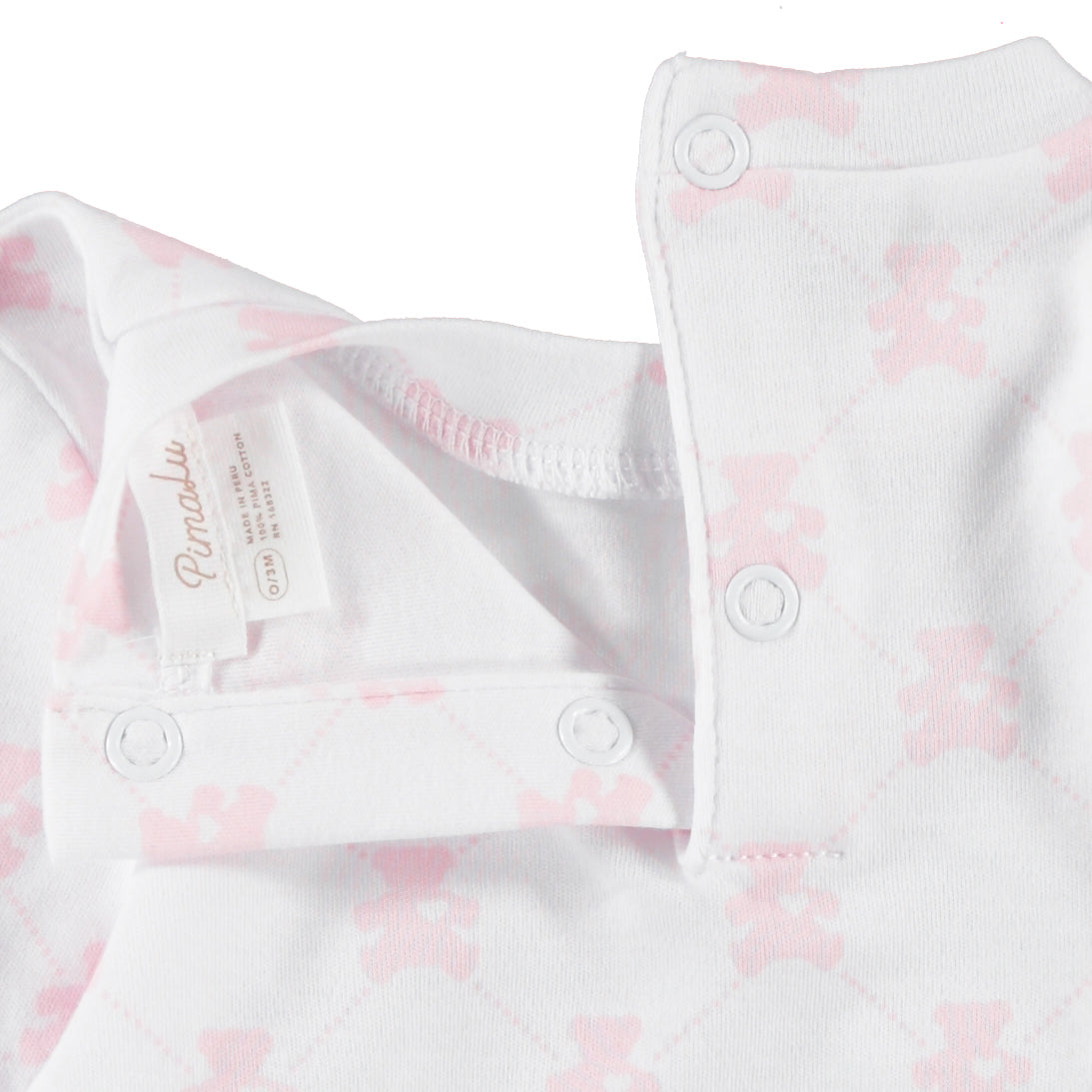 TWO PIECE SET - TEDDY BEAR PINK