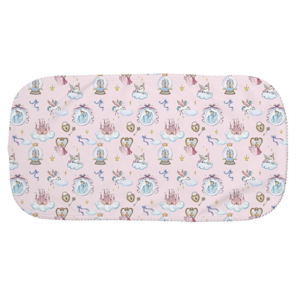 Princess Burp Cloth