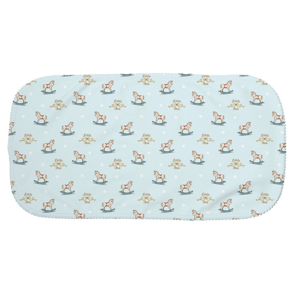Rocking Horse Burp Cloth