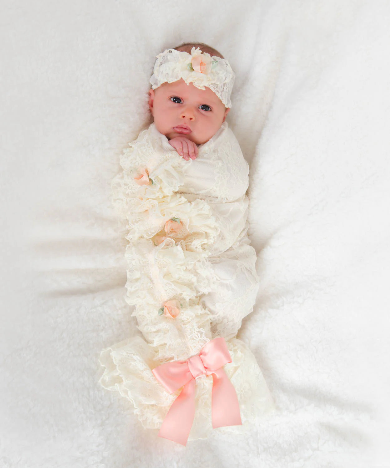 Satin Bud Lace Cocoon