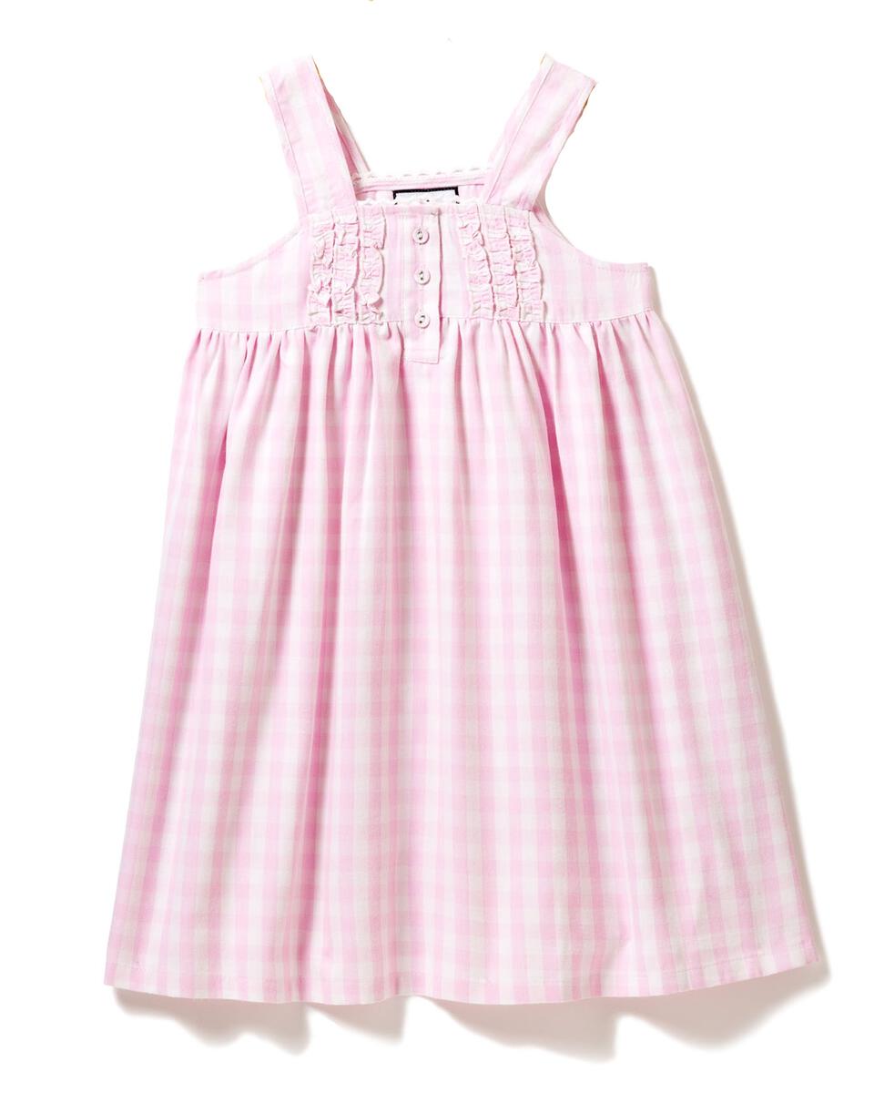 Pink Gingham Charolette Nightgown