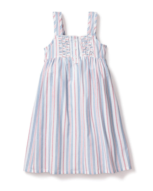 Vintage French Stripe Charolette Nightgown