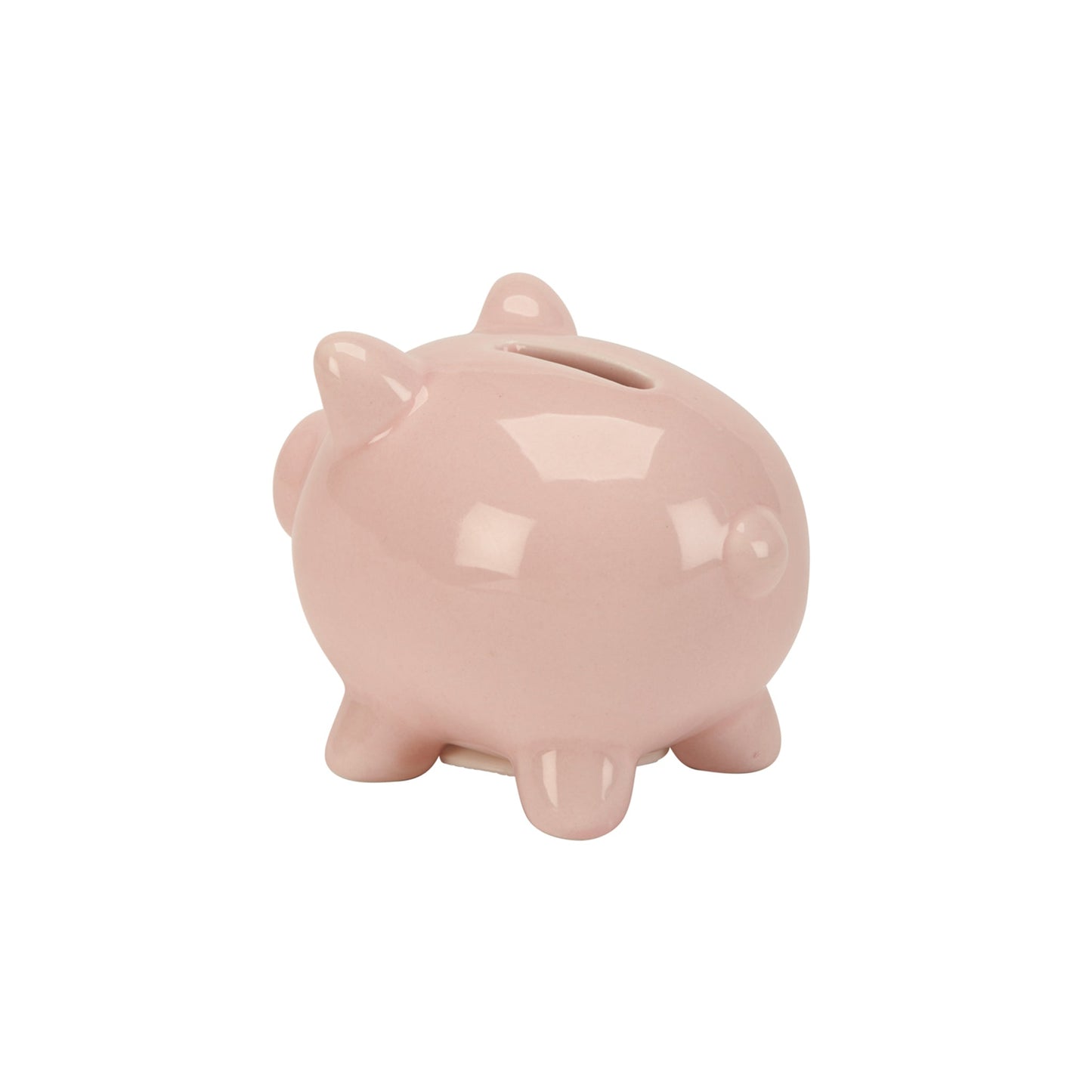 Small Pink Ceramic Pig Bank