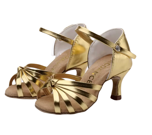 Gold heels