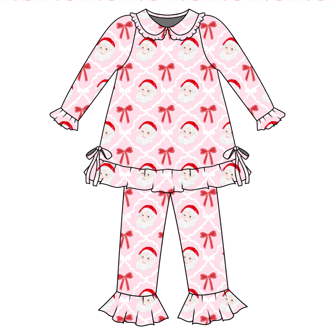 𝓛𝓲𝓽𝓽𝓵𝓮 𝓐𝓷𝓰𝓮𝓵𝓼 Santa's Sooo Coquette PJ's