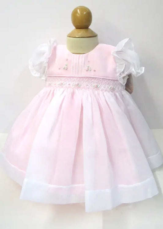 White & Pink Dress