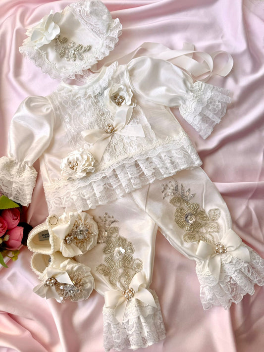 Heavenly Lace Layette