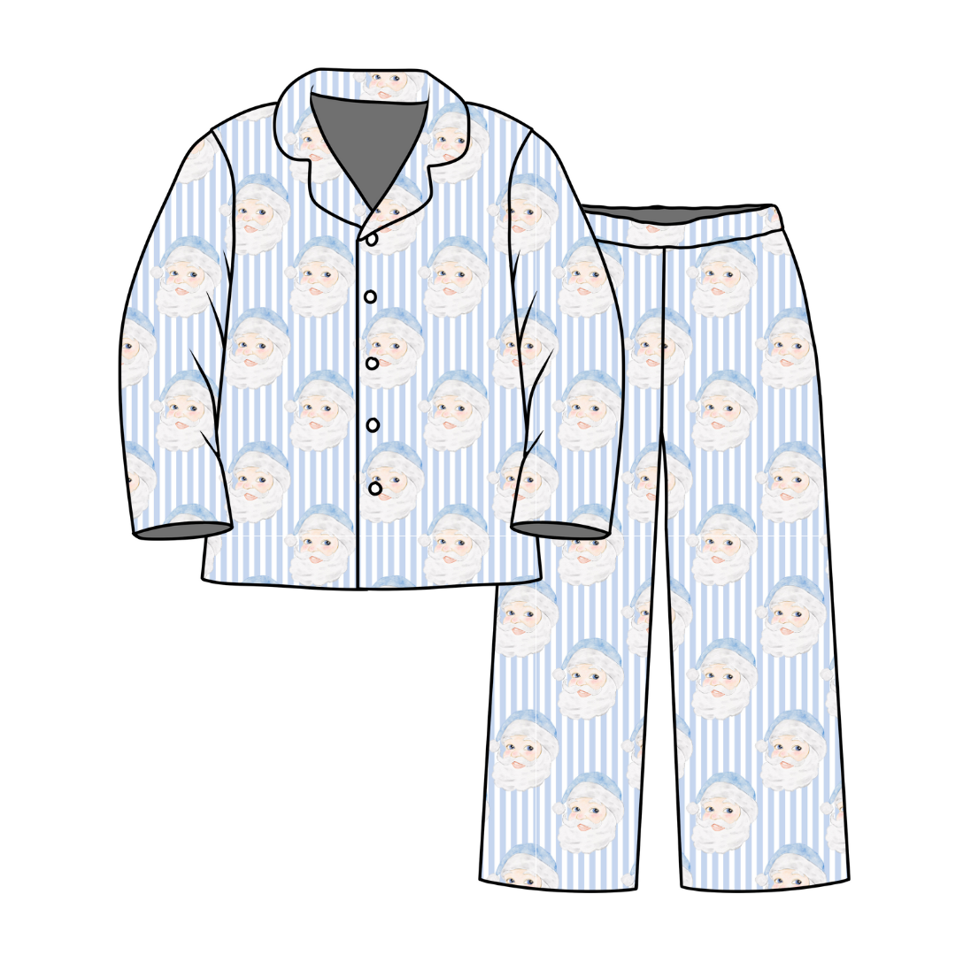 𝓛𝓲𝓽𝓽𝓵𝓮 𝓐𝓷𝓰𝓮𝓵𝓼 Dreaming of a Blue Christmas Boys PJ