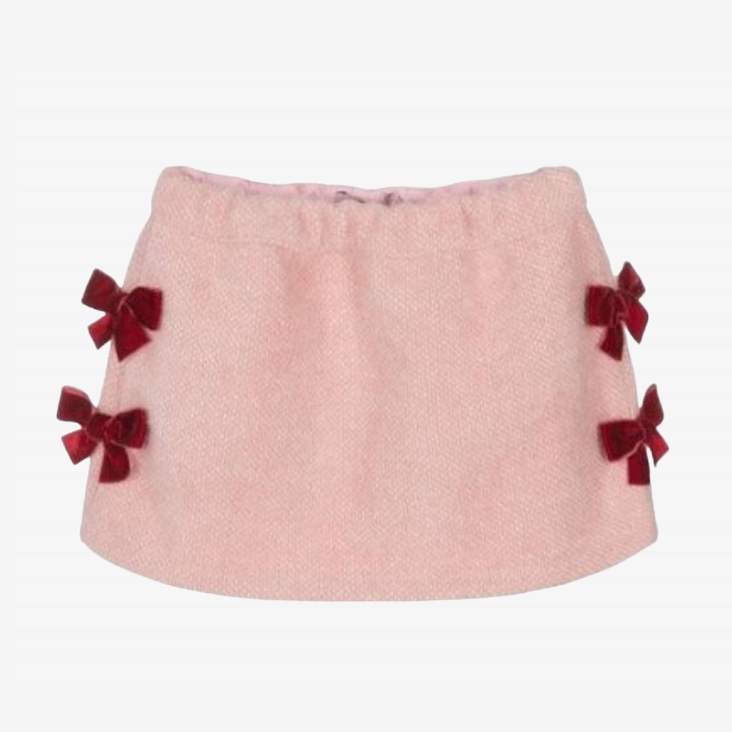 Pink Skirt with Bows