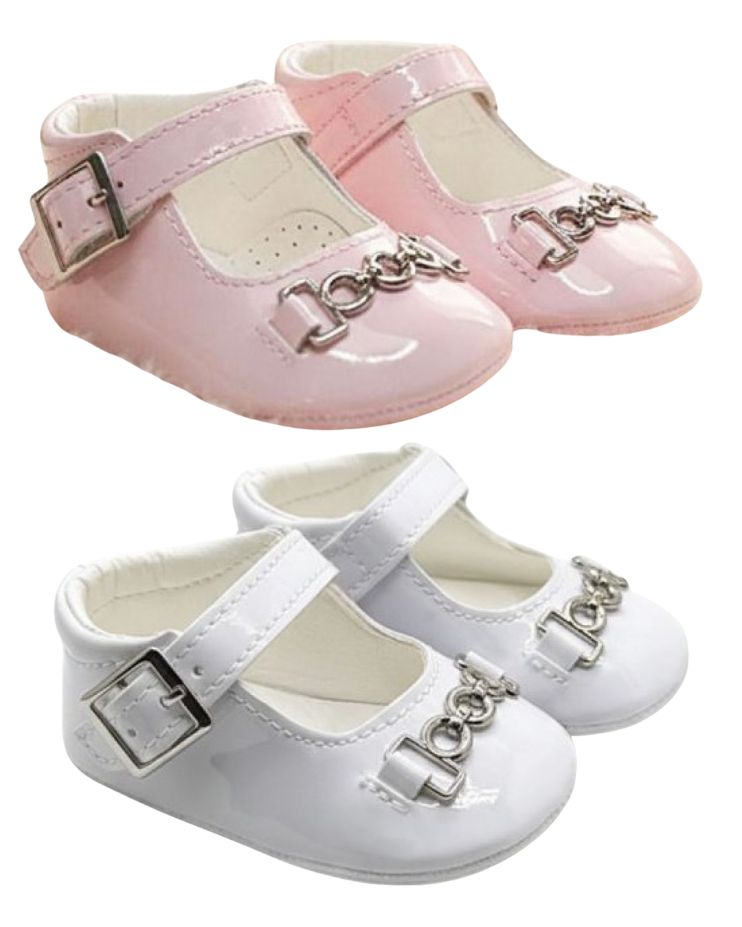 Charlotte Horsebit Pram Shoes