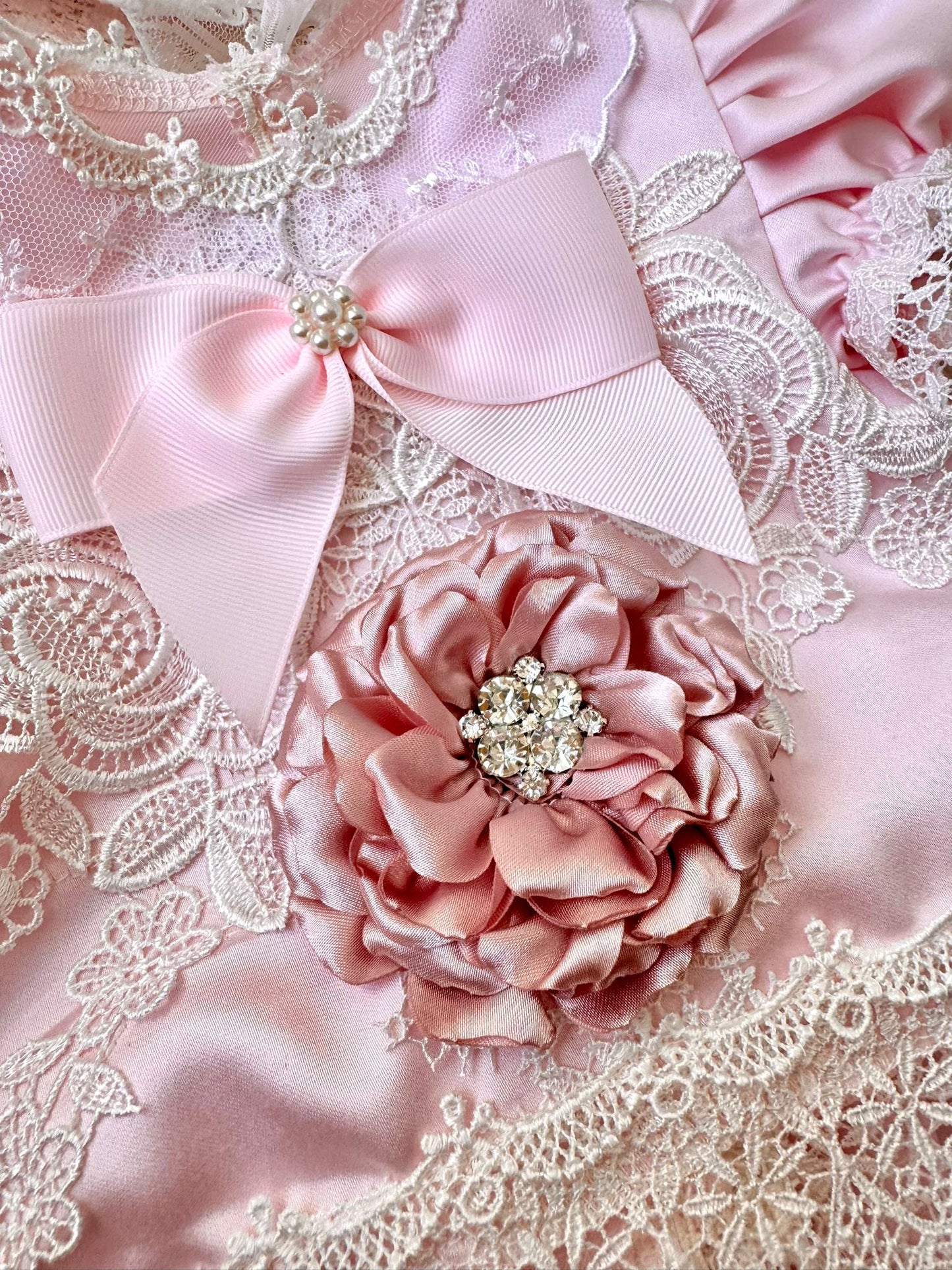 Blushing Petals Layette