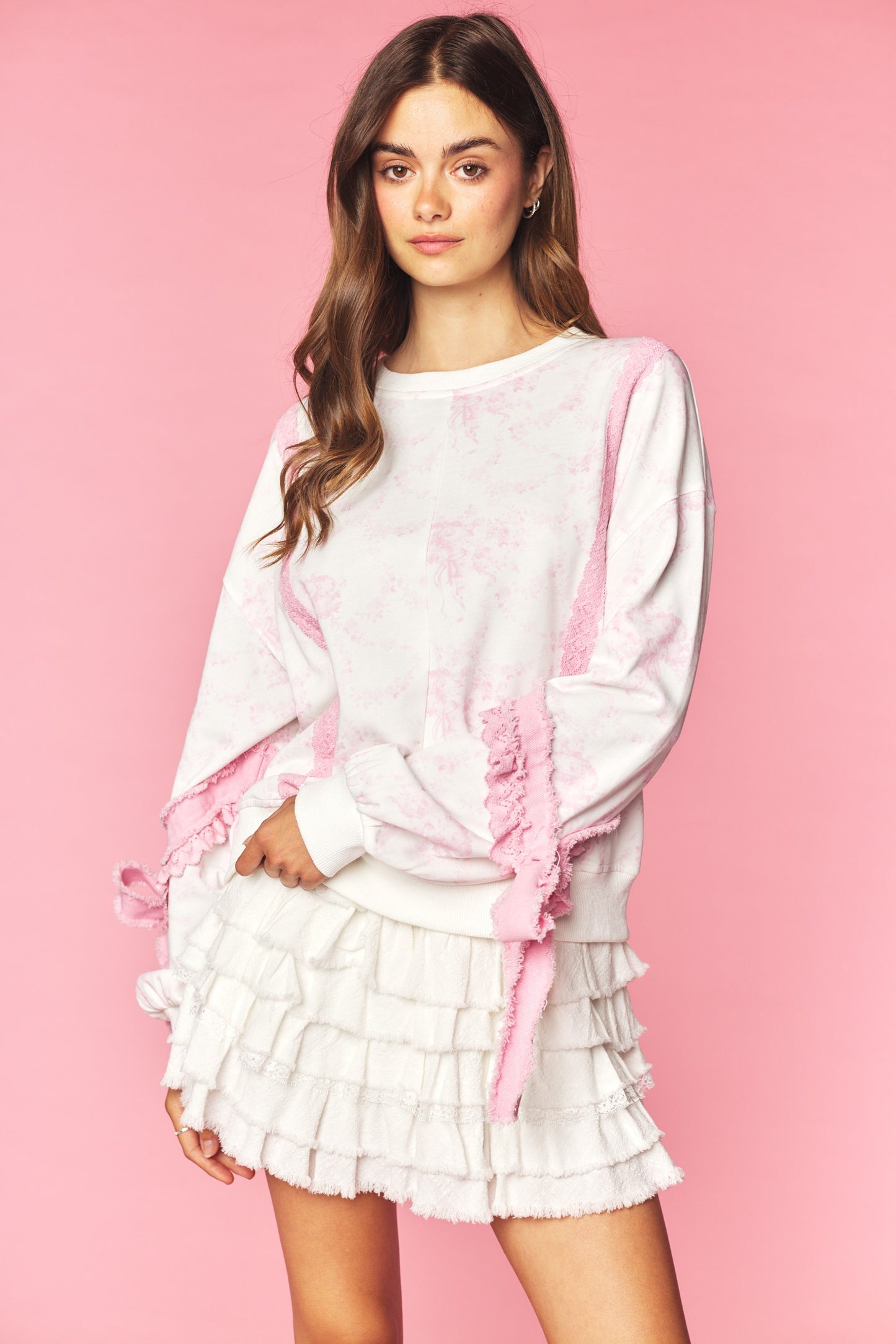 Blushing Belle Pullover