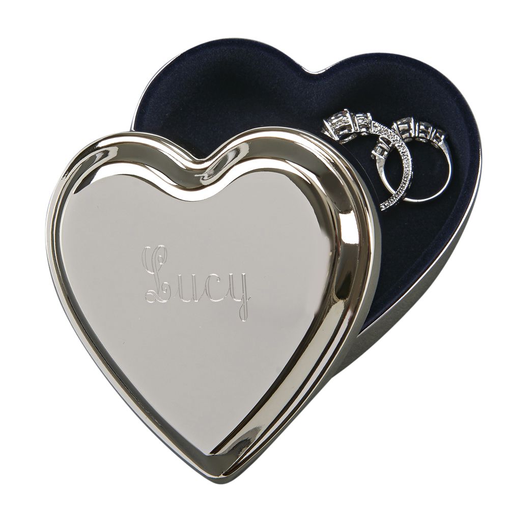 Polished Heart Shaped Box