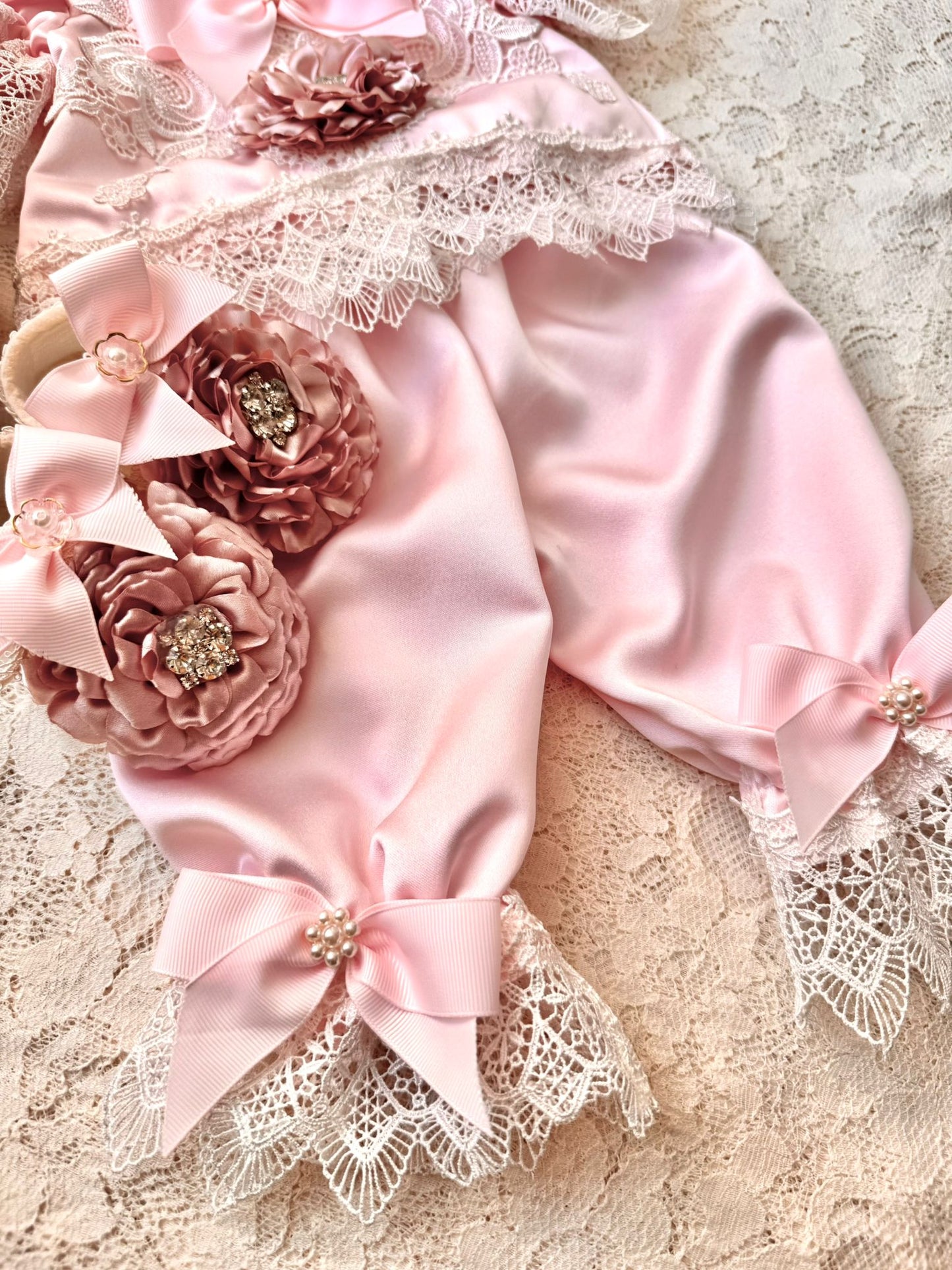 Blushing Petals Layette